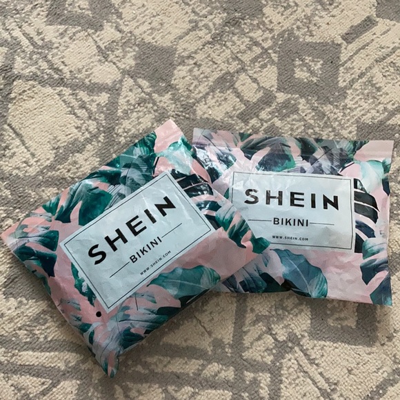 SHEIN Other - NWT Blue Ruffle Bikini